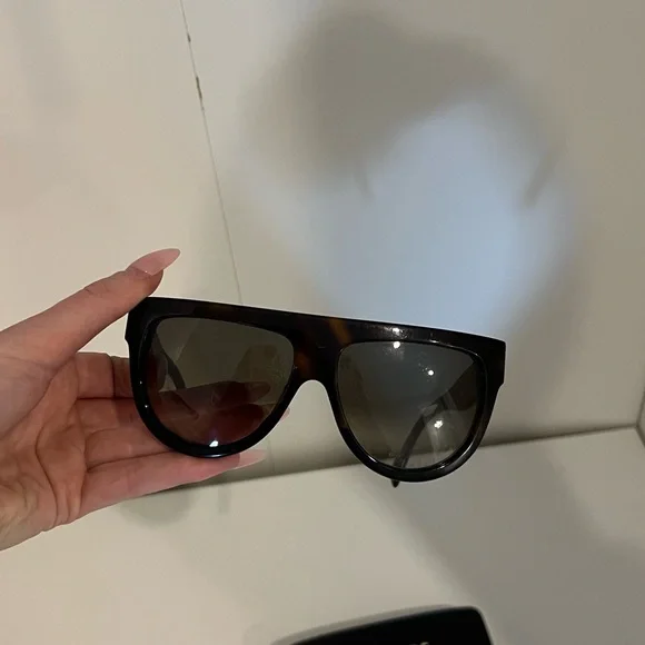 Celine Black and Tortoise Sunglasses - Picture 2 of 5